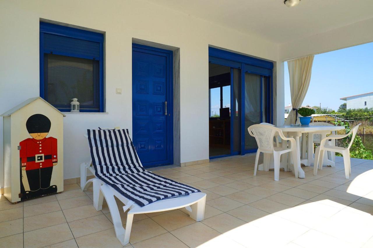 Vila Dolphins House Paralia Avdhiron Exteriér fotografie