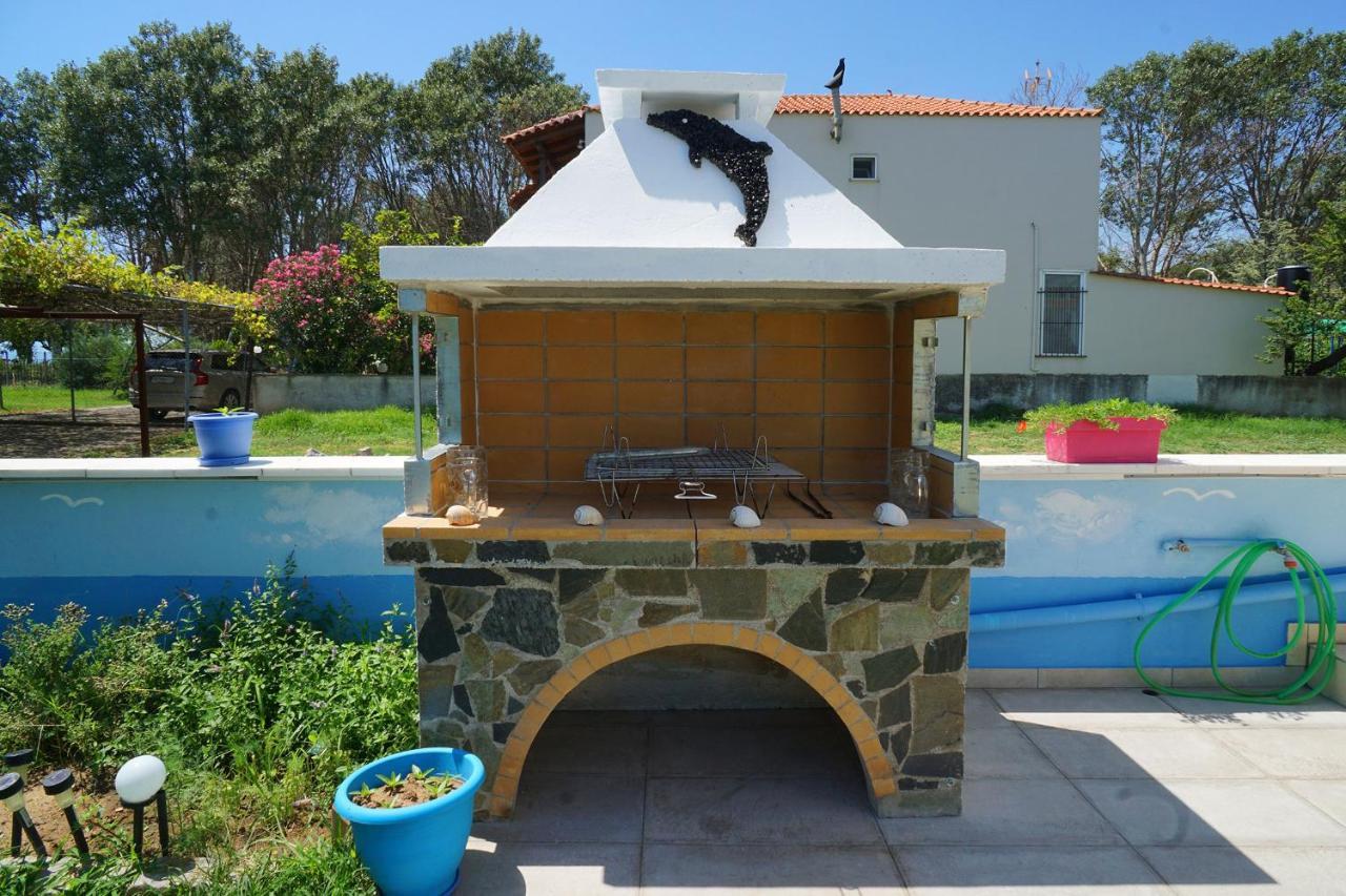 Vila Dolphins House Paralia Avdhiron Exteriér fotografie