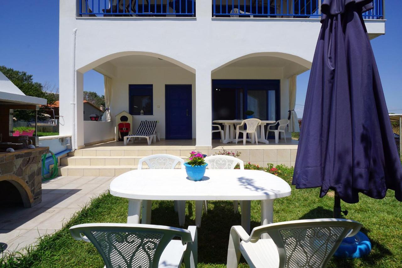 Vila Dolphins House Paralia Avdhiron Exteriér fotografie