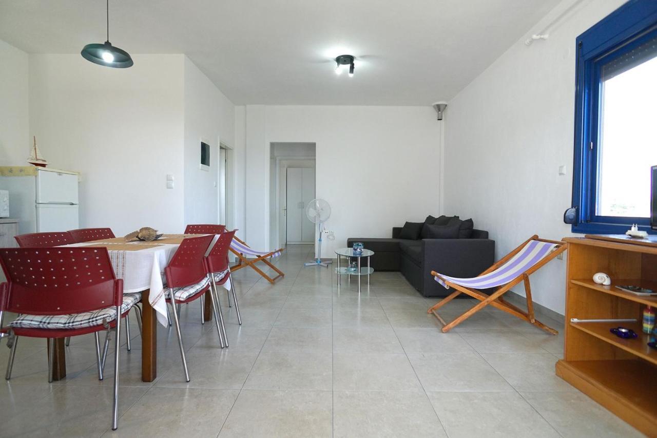 Vila Dolphins House Paralia Avdhiron Exteriér fotografie