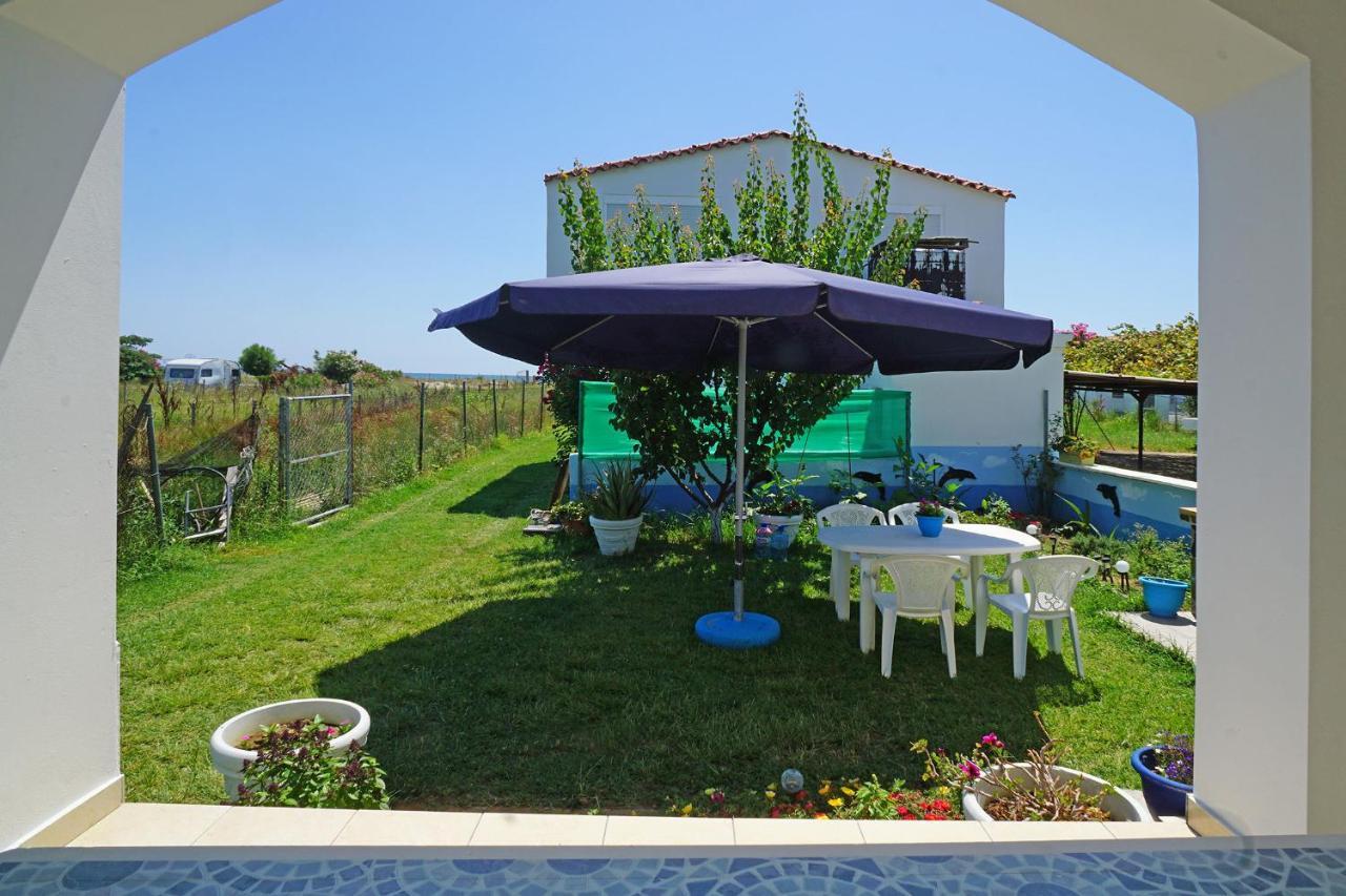 Vila Dolphins House Paralia Avdhiron Exteriér fotografie
