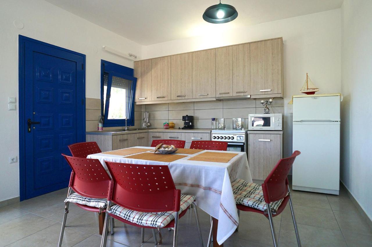 Vila Dolphins House Paralia Avdhiron Exteriér fotografie