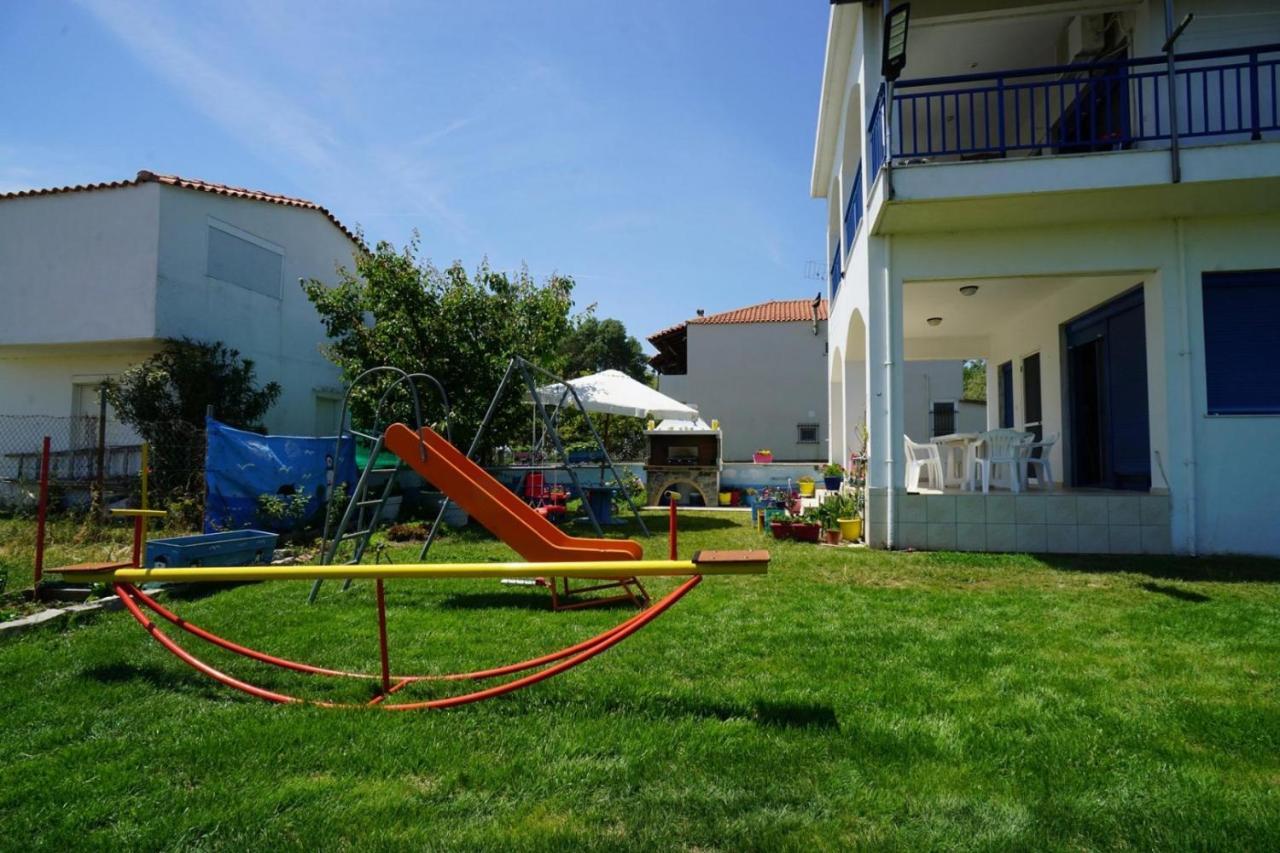 Vila Dolphins House Paralia Avdhiron Exteriér fotografie