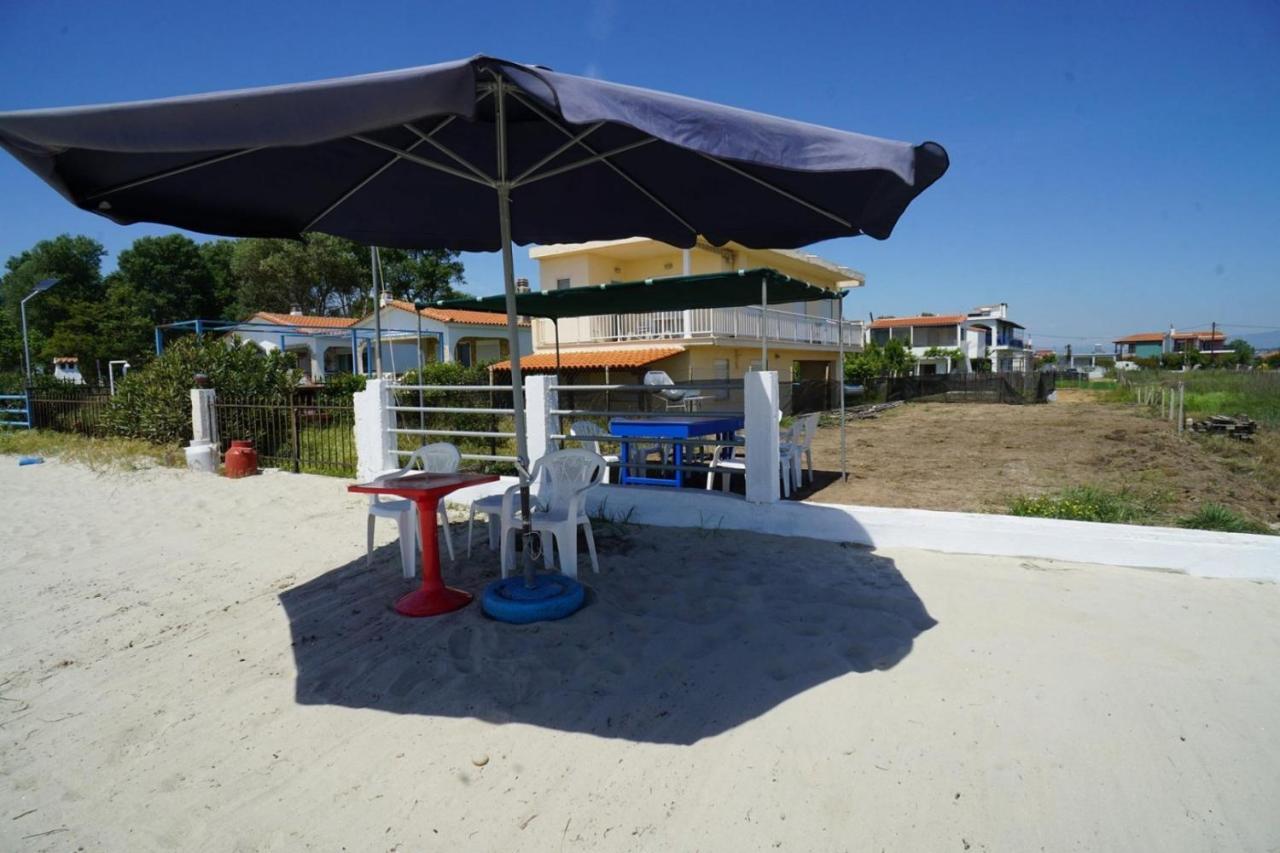 Vila Dolphins House Paralia Avdhiron Exteriér fotografie